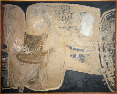 une photo d'un tableau représentant une chaise et une chaise