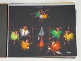 a picture of a book with a picture of dancers on it