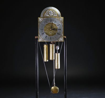 Horloge de type comtoise, dite « morbiérienne », à complicat… - Photo 1