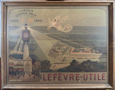 Lefebvre-Utile,Affiche publicitaire,62 x 80 cm
