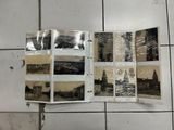 a picture of a book with pictures of buildings on it