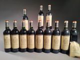 plusieurs bouteilles de vin posées les unes à côté des autres sur une table