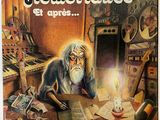 l'image d'une photo représentant un vieil homme assis à une table avec un livre