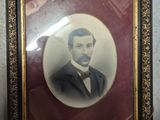 a picture of a man in a tuxedo in a picture frame