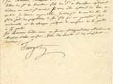 un gros plan d'un morceau de papier sur lequel on a écrit