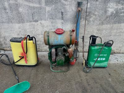 Ensemble de 3 pompes à sulfater manuelles et thermique