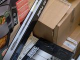 a box of food sitting on top of a pile of boxes