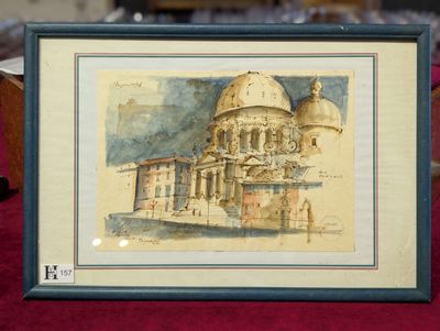 HAGONDOKOFF Constantin (1934-2023) - Encre et aquarelle sur …