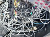 a bunch of wires and wires in a bucket