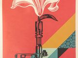 an image of a painting of a flower in a vase