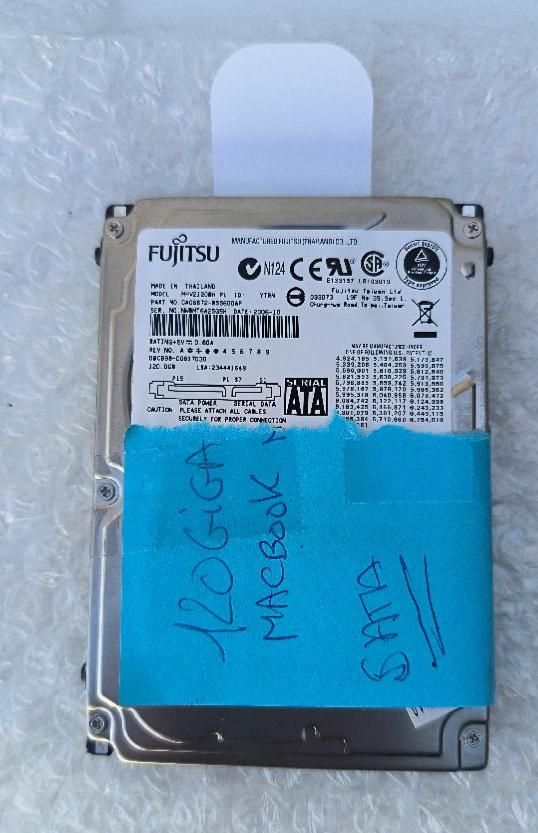 Disque dur interne de marque FUJITSU, modèle MHV2080BH, capa…