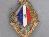 an image of a badge with the word onu on it