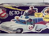 a box with a picture of a ghostbus car on it