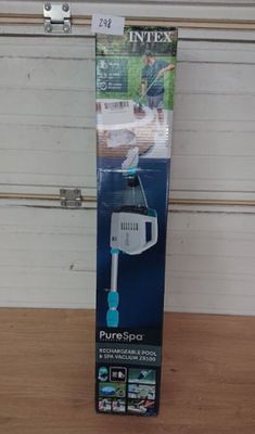 Nettoyeur à batterie ZR100 pour piscines hors sol et spas In…