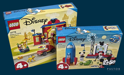 deux boîtes de Lego Disney Mickey et Pluto, Pluto, Pluto, Pluto, Pluto, Pluto, Pluto, Pluto, Pluto, Pluto, Pluto, Pluto, Pluto