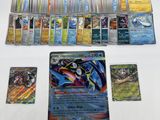 many cards and cards laid out on the table