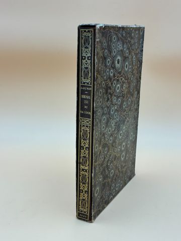 DUMAS Alexandre : HENRI III et sa cour ; drame historique en cinq...