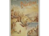 une image d'une affiche faisant la promotion de la Palestine au milieu du XXe siècle