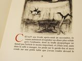 a picture of a book with a picture of a cat on it