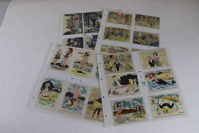 Illustrateurs : ALDEBERT.22 cartes- BIBICHE.