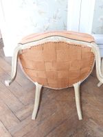 PAIRE DE FAUTEUILS de style Louis XV en bois mouluré, sculpt… (photo 4)