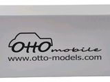 a white box with the logo of a car on it