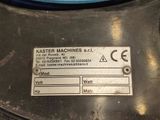 a label on the back of a machine that says kaster machines