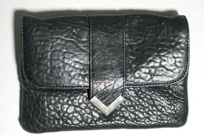 IKKS Pochette en cuir marron