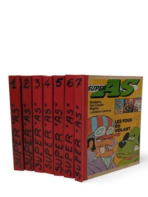 [SUPER AS]. Recueils du n° 1 à 7 de la bande dessinées Super…