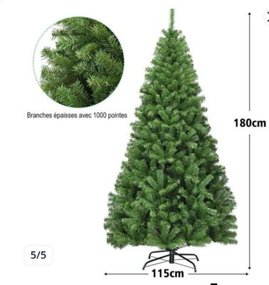 a diagram of a christmas tree with measurements for the height of it