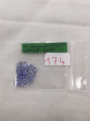 TANZANITE violet blue IF à VVS Nbr 40 Tanzanie marquise 4,7 …