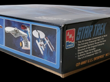 a box that has a star trek model in it