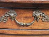 a close up of a drawer with a handle on it