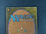 a close up of a card with a picture of a circle on it
