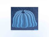a picture of a painting of a pumpkin on the wall