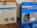 many boxes that are sitting on a shelf in a store