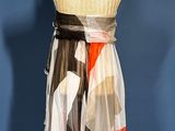 a dress on a mannequin on a mannequin stand