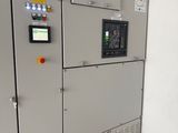 a machine that is sitting in the corner of a room