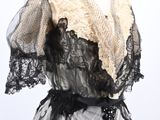 black and white lace dress on a mannequin mannequin mannequin mannequin mannequin mannequin mannequin mannequin mann