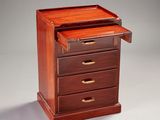 an image of a wooden chest of drawers with a drawer on top