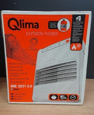 Poêle à pétrole électronique Qlima SRE 3231C2 3,1 KW pour vo…