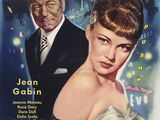 an image of a movie poster with a woman in a dress and a man in a tuxedo