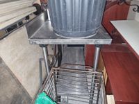 2 tables inox