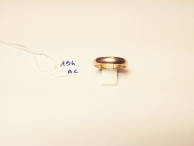 a ring that has a tag on it that says asn a c