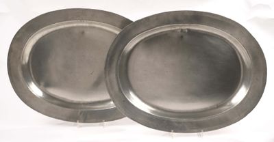 pair of silver plate on white background with white background