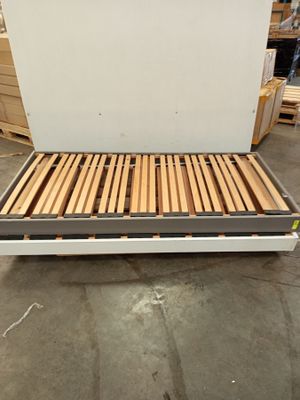 Lot de 2 sommiers de lit 1 personne - 2 coloris ( produits v…