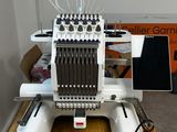 a machine that is sitting on top of a wooden table