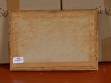 a picture of a picture frame sitting on a table
