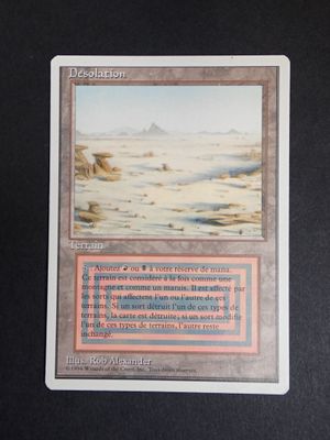 a picture of a card with a picture of a desert scene