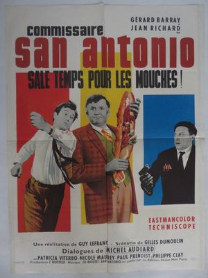 une vieille affiche du film « San Antonio »